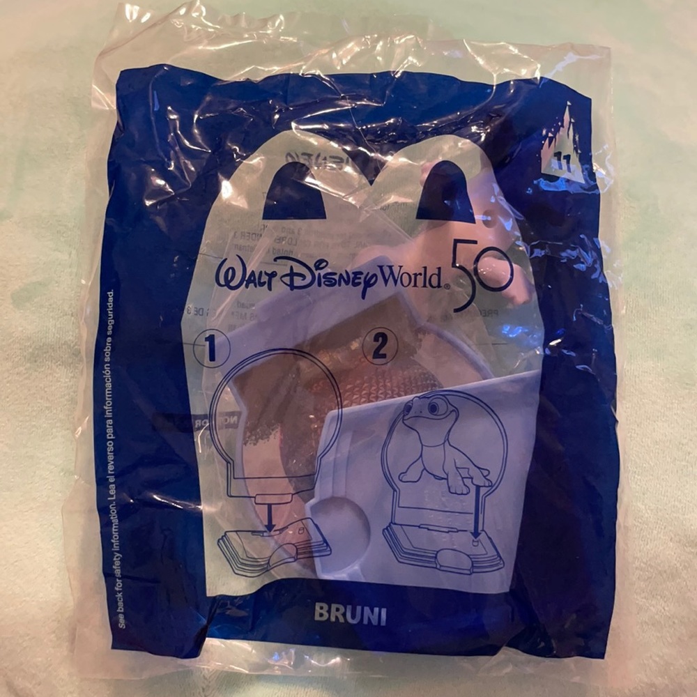 Bruni (#11) disney anniversary mcdonald’s toy